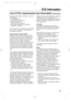 Page 6969
FCC Information
List of FCC requirements and information!
If required by the telephone company, inform them
of the following.
lFCC Registration No.:
(found on the rear of the unit)
lRinger Equivalence No.: 
(found on the rear of the unit)
lThe particular telephone line to which the
equipment is connected.
This unit must not be connected to a coin operated
line. If you are on a party line, check with your
local telephone company.
Ringer Equivalence Number (REN):
This REN is useful in determining the...