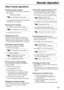 Page 59nErasing a specific message
Press  while listening to the message you
want to erase.
lA long beep will also sound. The unit will then
play back the next message.
nErasing all the messages
Press  to erase all the messages.
lA long beep will also sound.
5
4
59
Remote Operation
Other remote operations
Voice guide example:
1.Wait for the voice guide.
2.Wait about 10 seconds.
3.Leave a message after the beep.
nMonitoring the room
Press  to monitor the sound for about 30
seconds in the room where the unit is...