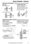 Page 2323
Setup (Handset) / Volumes
For fax advantage assistance, call 1-800-435-7329.
Adjusting handset volumes!
Ringer volume
3 levels (high/low/off) are available.
Make sure the TALK indicator is off.
Press .
lThe current ringer will sound.
lTo change the volume, press 
again within 5 seconds.
Display:
nTo turn the ringer off:
Press and hold until you 
hear 2 beeps.
lTo turn the ringer back on, press
.
nWhile the ringer volume is set to off:
When receiving a call, the handset will not 
ring, and the TALK...