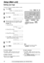 Page 1616
Setup (Main unit)
For fax advantage assistance, call 1-800-435-7329.
/
JOG DIALSET
MENU
STOP
Display
(Hyphen)
(Delete)
FLASH
HANDSET LOCATOR
(Insert)
1
Press .
Display:
2
Press , then  .
3
Press .
4
Enter your logo, up to 30 characters, using
the dial keypad. See next page for details.
Example:Bill
1.Press twice.
Cursor
2.Press six times.
3.Press six times.
4.Press  to move the cursor to the next
space and press  six times.
5
Press .
6
Press .MENU
SETUP ITEM [  ]
SET
LOGO=Bill
5
LOGO=Bil
5
LOGO=Bi
4...