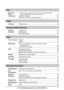 Page 77For fax advantage assistance, call 1-800-435-7329.
Help
Error MessagesReports. . . . . . . . . . . . . . . . . . . . . . . . . . . . . . . . . . . . . . . . . . . . . . 60
Display. . . . . . . . . . . . . . . . . . . . . . . . . . . . . . . . . . . . . . . . . . . . . . 61
OperationsWhen a function does not work, check here before 
requesting help. . . . . . . . . . . . . . . . . . . . . . . . . . . . . . . . . . . . . 63
If a power failure occurs. . . . . . . . . . . . . . . . . . . . . . . . . . . . ....