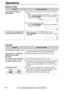 Page 9696
Operations
For fax advantage assistance, call 1-800-435-7329.
ABC
OriginalCopy
Receive mode
Problem
If you want to set the TAD/FAX, FAX ONLY or TEL/FAX
mode:
— Select the desired mode using feature #77 (p. 88), and
— Press  to turn on the arrow (
) on 
the right of the display.
Display:
ON
If you want to set the TEL mode:
— Press  to turn off the arrow (
) on
the right of the display.
ON
The unit is not in AUTO ANSWER mode. Press
to turn on the arrow (
) on the right of
the display.
ON

AUTO...