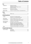 Page 7Table of Contents
7For Fax Advantage assistance, call 1-800-435-7329.
Fax
Sending Faxes Sending a fax manually........................................................................ 55
Documents you can send .................................................................... 57
Sending a fax using the navigator directory ......................................... 58
Broadcast transmission  ....................................................................... 59
Receiving Faxes Receiving a fax manually...