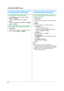 Page 467. Caller ID (KX-MB781 only)
46
7.3 Erasing caller information
7.3.1 Erasing all caller information
1
Press {MENU} repeatedly to display “CALLER 
SETUP”. i {SET}
L“CALL LIST ERASE” will be displayed.
2{SET}
LTo cancel erasing, press {STOP}, then {MENU}.
3{SET} i {STOP}
7.3.2 Erasing specific caller information
1
{CALLER ID}
2Press {V} or {^} repeatedly to display the desired 
item. i {