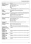 Page 599. Programmable Features
59
Setting the waiting time for 
the power save mode
{#}{4}{0}{3}To set the length of time before the unit enters power save mode.
{1} “5min”: 5 minutes
{2} “15min” (default): 15 minutes
{3} “30min”: 30 minutes
{4} “1h”: 1 hour
Note:
LWhen in power save mode, the unit needs to preheat the fuser unit before 
it can begin printing.
Holding the previous contrast 
setting
{#}{4}{6}{2}{0} “Disabled” (default): Deactivates this feature.
{1} “Enabled”: The unit will hold the previous...