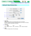 Page 106Setting the PS Printer Driver (Mac OS X 10.1 - Mac OS X 10.2)
Macintosh Macintosh WindowsBasics101
1Paper Size
Selects a different paper size. The following paper sizes can be selected.
US Letter,  US Legal, A4, B5 (ISO), Executive Envelope, A5, A6, Com9, #10 Envelope, 
Monarch Envelope, Long Envelope, C5 Envelope.
2Orientation
Selects  (Portrait) or  (Landscape) or   (Rotated Landscape).
3Scale
Reduces or enlarges output on the printed page. 
Setting the Page Attributes Menu
1
2
3 