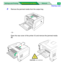 Page 142Clearing a Jam
Settings and Printing Network
Maintenance and Spec. Maintenance and Spec.20
3Remove the jammed media from the output tray.
- Or -
Open the rear cover of the printer (1) and remove the jammed media 
(2).
2
1
CAUTION  HOT SURFACE 