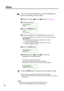 Page 6060If you wish to adjust the density for each color independently,
perform the following, then go to step 5.
#Repeat instructions #through %of step 1 on page 56.
$Press the F button.
%Press the ENTERbutton.
&Press the F/Ibutton to darken/lighten the cyan color.
Pressing the F/Ibutton twice selects the next/previous level setting.
(For example:)
BIf you wish to make the density setting darker by 4 levels:
¾ Press the Fbutton 8 times.
BIf you wish to make the density setting lighter by 2 levels:
¾ Press the...