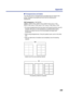 Page 209209 Appendix
n Transparencies and labels
You may also print on transparencies and labels that are made for the 
printer. Panasonic has tested and found that the following work 
satisfactorily:
OHP transparency:3M CG3700
Labels:AVERY 5163, AVERY 5164, AVERY 5165, Avery L7163, 
Avery L7165, Avery L7166, Avery L7167, Avery L7168, Avery L7169
•Re-using transparencies that have been fed through the printer once (for 
example, after jams or if the transparency is ejected without being 
printed) can reduce the...