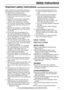 Page 33For fax advantage assistance, call 1-800-435-7329.
Important safety instructions!
Safety instructions
When using this unit, basic safety precautions
should always be followed to reduce the risk of
fire, electric shock, or personal injury.
1.Read and understand all instructions.
2.Follow all warnings and instructions marked
on this unit.
3.Unplug this unit from power outlets before
cleaning. Do not use liquid or aerosol
cleaners. Use a damp cloth for cleaning.
4.Do not use this unit near water, for...