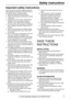 Page 3Safety instructions
3For Fax Advantage assistance, call 1-800-435-7329.
Safety instructions
Important safety instructions
When using this unit, basic safety precautions 
should always be followed to reduce the risk of 
fire, electric shock, or personal injury.
1. Read and understand all instructions.
2. Follow all warnings and instructions marked 
on this unit.
3. Unplug this unit from power outlets before 
cleaning. Do not use liquid or aerosol 
cleaners. Use a damp cloth for cleaning.
4. Do not use...