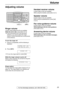 Page 23Vo l u m e
23For Fax Advantage assistance, call 1-800-435-7329.
Vo l u m e
Adjusting volume 
Ringer volume
4 levels (high/middle/low/off) are available.
While the unit is idle, press {+} or {-}.
LIf any documents are in the document 
entrance, you cannot adjust the ringer 
volume. Confirm that there are no documents 
in the entrance.
To turn the ringer off
1.Press {-} repeatedly until the following is 
displayed.
RINGER OFF= OK?
YES:SET/NO:STOP
2.Press {SET}.
RINGER OFF
LTo turn the ringer back on, press...