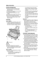 Page 6Safety Instructions
4
For Fax Advantage assistance, call 1-800-435-7329.
OTHER INFORMATION:
LKeep the unit away from electrical noise 
generating devices, such as fluorescent 
lamps and motors.
LThe unit should be kept free from dust, high 
temperature and vibration.
LThe unit should not be exposed to direct 
sunlight.
LDo not place heavy objects on top of this unit.
LDo not touch the plug with wet hands.
LWipe the outer surface of the unit with a soft 
cloth. Do not use benzine, thinner, or any...