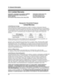 Page 7410. General Information
72
Limite d Wa rranty
10.4 Limited Warranty
Panasonic Facsimile Product 
Limited Warranty
Limited Warranty  Coverage
If your product does not work properly because of a defect in materials or workmanship, Panasonic 
Consumer Electronics Company or Panasonic Puerto Rico, Inc. (collectively referred to as “the warrantor”) 
will, for the length of the period indicated on the chart below, which starts with the date of original purchase 
(“Limited Warranty period”), at its option...