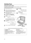 Page 3232
Sending Faxes
1
Open the document cover.
2
Place the document FACE DOWN on the
scanner glass, matching the top edge of the
document to the “TOP” mark on the unit.
3
Close the document cover.
 If the original is a thick book, do not close
the document cover.
4
If necessary, press u
repeatedly to select the desired setting 
(p. 31).
5
Enter the fax number.
Example:
 To send a single page, skip to step 9.
 To send multiple pages, go to next step.
6
Press êto scan the document into
memory.
Example:
!...