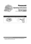 Page 1Operating Instructions
Flatbed Laser All-In-One 
Model No. KX-FLB881
Do NOT connect the USB cable until prompted by the Multi-Function Station (CD-ROM).
12
Designed to be used only in the U.S.A.L This unit is compatible with Caller ID. To u se this feature, you must subscribe to the 
appropriate service of your service provider.
FLB881-PFQX2732ZA-OI-en.PDF  Page 1  Wednesday, July 18, 2007  11:22 PM 