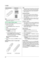 Page 365. Copier
36
Note:
LYou can save the previous page layout setting 
(feature #467 on page 57).
5.2.5 To collate multiple copies
The unit can collate multiple copies in the same order as 
the original document pages.
1Set the original (page 17).
2Press {COLLATE} repeatedly to display “ON”.
3{SET}
4Enter the number of copies (up to 99).
5When using the scanner glass:
1.{START}
LThe unit will scan 1 page.
2.Place the next document on the scanner glass 
and press {SET}. Repeat this until all the 
documents...