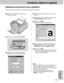 Page 149149
Comienzo rápido en español
Comienzo rápido
en español
Utilización del facsímil como copiadora
Explore el documento colocado en el facsímil, y luego imprima su imagen.
7Si fuera necesario, cambie la conﬁguración de
Image Quality (calidad de imagen), Image
Type (tipo de imagen) y Brightness (brillo).
8Haga clic en [Scan].
³El facsímil comenzará a explorar e imprimirá el
número de copias ajustado en el facsímil por
cada documento explorado.
CARA IMPRESA 
HACIA ABAJO
1Coloque en el facsímil el documento...