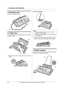 Page 121. Introduction and Installation
12
For assistance, please visit http://www.panasonic.com/help
1.6 Handset cord
Connect the handset cord (1).
1.7 Paper tray
Pull up the metal recording paper guide (1), then install 
the paper tray (2).
LMake sure the arrows on the paper tray and the unit 
match.
To use A4 size paper
LWhen you do not use the A4 paper guide, you can 
attach it to the back of the paper tray for storage.
1.8 Paper support
Hold open the paper support (1), then insert the ends 
into the holes...