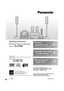 Page 1RQT7969-1P PPC 
Operating Instructions
DVD Home Theater Sound System
Model No.SC-HT680
Region number
The player plays DVD-Video marked with labels containing the region 
number “1” or “ALL”.
Example:
§ For Canada only: The word “Participant” is used in place of the word
“Partner”.
1ALL2
4 1
As an ENERGY STAR  Partner, 
Panasonic has determined that
this product meets the ENERGY STAR
  
guidelines for energy efficiency.
®
®
If you have any questions contact
In the U.S.A.: 1-800-211-PANA (7262)
In Canada:...