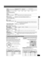 Page 2121
RQT7971
Cambio de los ajustes del reproductor
∫Ficha  “Audio ”
∫ Ficha  “Display ” (Visualización)
∫ Ficha  “Others ” (Otras funciones)
(Se aplica cuando se reproduce audio multicanal)
(Altavoces central y surround solamente)
Para escuchar de forma óptima el sonido de canales 5.1, todos los 
altavoces, a excepción del subwoofer, deberán estar a la misma 
distancia de la posición de escucha. Si tiene que colocar el altavoz 
central o los altavoces surround más cerca de la posición de 
escucha, ajuste...