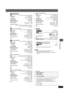 Page 3131
RQT7972
Specifications
SPEAKER SECTION
[HT730] [Front\speakers\SB-FS730]
Ty p e2 way, 2 speaker system (Bass reflex)
Speaker unit(s)Impedance 4≠
1. Woofer 6.5 cm (2
1/2z) Cone type
2. Tweeter 6 cm (23/8z) Cone type
Input power (IEC)70 W (Max)
Output sound pressure81 dB/W (1.0 m)
Cross over frequency 6 kHz
Frequency range80 Hz – 41 kHz (j16 dB)
95 Hz – 40 kHz (j10 dB)
Dimensions (WtHtD)
218 mmk1080 mm (max)/984 mm (min)k243 mm
[8
19/32zk421/2z (max)/383/4z (min)k99/16z]
Mass2.7 kg (6 lbs)
[HT730]...