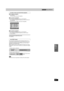 Page 3535
RQT7388
∫To check a program
1 Press [PROG].
The timer-programming screen appears.
∫To correct a program
While the timer programming screen is on the television,
1 Press [PROG] to highlight the program you want to correct and 
press [ENTER].
2 Select the item with [21] and correct it with [34].
∫To cancel a program
While the timer programming screen is on the television,
1 Press [PROG] to highlight the program you want to cancel.
2 Press [CANCEL].
To clear the timer programming screen
Press [MENU].
The...