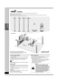 Page 1212
RQT7708
How you set up your speakers can affect the bass and the sound field. Note the following points.
≥Place speakers on flat secure bases.
≥Placing speakers too close to floors, walls, and corners can result in excessive bass. Cover walls and windows with thick curtains.
≥The front left, right and surround speakers are all the same. 
≥Use only supplied speakers
Using other speakers can damage the unit and sound quality will 
be negatively affected.
≥Set the speakers up on an even surface to...