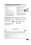 Page 55
RQT7708
IMPORTANT SAFETY INSTRUCTIONS
Read these operating instructions carefully before using the unit. Follow the safety instructions on the unit and the applicable safety instructions 
listed below. Keep these operating instructions handy for future reference.
1) Read these instructions.
2) Keep these instructions.
3) Heed all warnings.
4) Follow all instructions.
5) Do not use this apparatus near water.
6) Clean only with dry cloth.
7) Do not block any ventilation openings. Install in accordance...