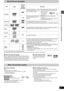 Page 1111
RQT7696
Discs that can be played/Main unit and disc caution
§A process that allows play on compatible equipment.
≥It may not be possible to play the above discs in all cases due to the type of disc or condition of the recording.
∫Discs that cannot be played
PAL discs (except DVD-Audio), DVD-ROM, CD-ROM, CDV, CD-G, 
DVD+R, iRW, DVD-RW, SACD, Divx Video Discs and Photo CD, 
DVD-RAM that cannot be removed from their cartridge, 2.6-GB and 
5.2-GB DVD-RAM, and “Chaoji VCD” available on the market...