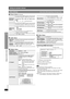 Page 22
RQTX0069
22
Using on-screen menus
Using on-screen menus
∫Picture Menu (Continued)
∫Audio Menu
∫ Display Menu ∫
Other Menu
Confirming HDMI information
[Note]≥All possible types of output are displayed.
≥ The current output for “Audio Stream”, “Color Space” and “Video 
Format” will be underlined.
(If you select a video output without an “ ¢” mark in the “Video Output 
Mode” in Picture Menu, the selected video format will not be 
underlined.)
≥
When “Off ” is selected in “Audio Output” (➜page 24, “HDMI”...