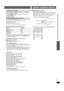 Page 2929
Operating other equipment / Speaker installation options
RQTX0275
Speaker installation options
You can also use the remote control to operate iPod menu.
[3 ,4]: To navigate menu items
[OK]: To go to the next menu
[-RETURN]: To return to the previous menu
The remote control operation may vary between iPod models.
≥ You can enjoy surround sound effect when you press [ PL II] to turn 
on Dolby Pro Logic  II (➜  26).
When using the START menu in “IPOD” modeSelect “Music” or “Photos/Videos”.
Music : Shows...