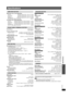 Page 3535
RQTX0275
Specifications 
Specifications
RMS Output Power: Dolby Digital ModeFront Ch  125 W per channel (3 ≠), 1 kHz, 10 % THD
Surround Ch  125 W per channel (3≠), 1 kHz, 10 % THD
Center Ch  250 W per channel (6≠), 1 kHz, 10 % THD
Subwoofer Ch  250 W per channel (6 ≠), 100 Hz, 10 % THD
Total RMS Dolby Digital mode power 1000 W
FTC Output Power: Dolby Digital Mode Front Ch 63 W per channel (3  ≠), 120 Hz to 20 kHz, 1 % THD
Surround Ch  34 W per channel (3 ≠), 120 Hz to 20 kHz, 1 % THD
Center Ch  113 W...