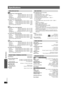 Page 3838
Specifications
RQTX0105
Specifications
[PT760]
RMS Output Power: Dolby Digital Mode
Front Ch  125 W per channel (3≠), 1 kHz, 10 % THD
Surround Ch  125 W per channel (3≠), 1 kHz, 10 % THD
Center Ch 250 W per channel (6≠), 1 kHz, 10 % THD
Subwoofer Ch  250 W per channel (6≠), 100 Hz, 10 % THD
Total RMS Dolby Digital mode power  1000 W
FTC Output Power: Dolby Digital Mode
Fro nt Ch 63 W
 per channel (3 ≠), 120 Hz to 20 kHz, 1 % THDSurround Ch 34W per channel (3 ≠), 120 Hz to 20 kHz, 1 % THDCenter Ch113 W...