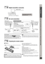 Page 1111
Simple Setup
Digital transmitter connection / AC cord connections / Preparing the remote control
11
RQTX0105
Conserving power
The main unit and the wireless system consume a small amount of 
power when they are turned off (\U.S.A.\and\Canada] main unit: approx. 
0.3 W, wireless system: approx. 0.2 W, \Others] main unit: approx. 0.4 W, 
wireless system: approx. 0.3 W). To save power when they are not to be 
used for a long time, unplug them from the household AC outlet.
You will need to reset some...