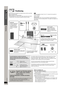 Page 66
Simple Setup
Positioning
RQTX0105
How you set up your speakers can affect the bass and the sound field. 
Note the following points:
≥Place speakers on flat secure bases.
≥Placing speakers too close to floors, walls, and corners can result in 
excessive bass. Cover walls and windows with thick curtains.[Note]
Keep your speakers at least 10 mm (13/32q) away from the system for 
proper ventilation.
Setup example 
Place the front, center, and surround speakers at approximately the 
same distance from the...