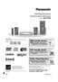 Page 1
RQTX0014-P
OPEN CLOSE
MUSIC PORT
SELECTORTUNINGSA-PTX3
Operating Instructions
DVD Home Theater Sound System
Model No. SC-PTX5
PP
Region number
The player plays DVD-Video marked with labels containing the region 
number “ 1” or “ ALL”.
Example:
§ For Canada only: The word “Participant” is used in place of the word  “Partner”.
Before connecting, operating or adjusting this product, please 
read the instructions completely.
Please keep this manual for future reference.
If you have any questions contact
In...