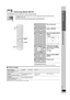 Page 9
RQTX0014
9
Simple Setup
Performing QUICK SETUP
The QUICK SETUP screen assists you to make necessary settings.
To display the picture from the main unit, turn on your television and change its video input mode
(e.g. VIDEO 1, AV 1, etc.).
≥To change your television’s video input mode, refer to its operating instructions.
≥ This remote control can perform some basic television operations ( ➜page 10).
To change these settings later
Select “ QUICK SETUP” in the “Others” menu ( ➜page 25).
∫Details of...