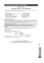 Page 111RQT8926
111
Limited Warranty (ONLY FOR CANADA)
Panasonic Canada Inc.
PANASONIC PRODUCT—LIMITED WARRANTY
Panasonic Canada Inc. warrants this product to be free from defects in material and workmanship and agrees to remedy any 
such defect for a period as stated below from the date of original purchase.
Technics Audio Product  One (1) year, parts and labour
Panasonic Portable/Clock Radio (without Tape, CD, MD) One (1) year, parts and labour
Panasonic Audio/SD Audio Product One (1) year, parts and labour...