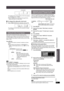 Page 83RQT8926
83
The settings for the volume balance of the front speakers 
(L , R) changes (0 to s12 dB).
≥When headphones are connected (➜page 86) the 
balance will return to 0 dB (center).
∫To change the subwoofer trim levels
2When [TRIM SW (SW ch)] is selected, press [34].
The settings for the trim level of the subwoofer changes 
(s6 to r6dB).
With only the included front/center speakers and the 
subwoofer, you can add a surround sound effect similar to 5.1 
ch (Dolby Digital or DTS) to any audio source....