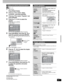 Page 2525
RQT8655
[RAM] 
[-RW‹VR›] (Play only)
1While stopped
Press [FUNCTIONS].
2Press [,] to select “Other 
Functions” and press [ENTER].
3Press [,] to select “Playlists” and 
press [ENTER].
4Press [,,,] to select the 
playlist.
To start play ➡ Press [ENTER].
To  e d i t➡Step 5
pTo show other pages/Multiple editing (
➔ page 22)
5Press [SUB MENU], then press [,] to 
select the operation and press [ENTER].
pIf you select “Edit”, press [,] to select the operation and 
press [ENTER].
If you select...