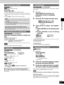 Page 1515
RQT6945
Disc operations
Frame-by-frame viewing
(Motion picture parts only)
While paused
Press [w] or [q].The frame changes each time you press the button.
¡The frames change in succession if you press and hold the
button.
¡Pressing [h] also activates forward frame-by-frame.
DVD-A
VCDDVD-VRAM
A-B repeat play
You can repeat a section between points A and B within a program,
title or track.
1During play
Press [DISPLAY] until the unit
information screen is displayed 
(\ \
page 22).
2Press [e, r] to select...