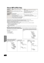 Page 4444
RQT9508
About MP3/JPEG files
∫Structure of folders that can play back on this unitYou can play files on this unit by structure of folders as shown below. However depending on the method of writing data (writin g 
software), play may not be in the order you numbered the folders.
 : Folder which can be displayed with this unit
¢¢¢ : Numbers 
XXX: Letters
*1 ¢¢¢: from 001 to 999
*2 ¢¢¢: from 100 to 999
XXX: up to 5 figures
*3 ¢¢¢¢: from 0001 to 9999
File formatMP3JPEG
Playable media
CD-R*1, CD-RW*1,...