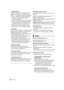 Page 3232VQT3X51
¾HDMI Resolution
The items supported by the connected devices are 
indicated on the screen as “¢”. When any item 
without “¢” is selected, the images may be distorted.
≥ If “Auto” is selected, the best suited output 
resolution to the connected television is 
automatically selected.
≥ To enjoy high-definition video up-converted to 
1080p, you need to connect the unit directly 
to 1080p compatible HDTV (High Definition 
Television). If this unit is connected to an 
HDTV through other equipment,...