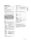 Page 21Getting started 
21VQT3X49
HOME menu
Major functions of this unit can be operated from 
the HOME menu.
Preparation
Turn on the television and select the appropriate 
video input on the television.
1Press [Í] to turn on the unit.
2Press [OK] or [ 3,4 ,2, 1] to select the 
item.
≥ If there are any other items, repeat this 
step.
EXT IN
When you want to output audio of an external 
device from this unit, select the name of the 
terminal to which you have connected the device.
If audio output from a TV or...