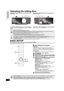 Page 1212
RQT9479
Operating the sliding door
Press [DISC  below)
Select the aspect to suit your TV and preference.
≥ Wireless System  (Displayed only when c onnecting the optional 
Panasonic wireless system 
(SH-FX70))
If an optional digital transmitter is  inserted, it is required to 
specify the current settings.
≥ Speaker check
Check if the connection to each speaker is valid.
≥ Speaker Output  (Displayed only when connecting the optional 
Panasonic wireless system 
(SH-FX70))
Make surround sound settings...