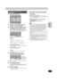 Page 1515
RQT7061
RECORDING
1Press [PROG/CHECK].
2Press [3, 4] to select “New Timer 
Program” and press [ENTER].
3Press [1] to move through the items 
and change the items with [3, 4].
≥The current settings are shown each time you press [1].
≥You may use the numbered buttons to enter the CHANNEL, 
DATE, ON (Start Time), and OFF (Finish Time).
≥CHANNEL (Channel number and caption)
≥DATE
[.Current date
l;:
lNext day up to one month later minus one day
l;:
lWeekly timer: SUN-SAT>MON-SAT>MON-FRI
l;:
{.Daily timer:...