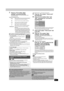 Page 3333
RQT7619
EDITING &
TRANSFERRING
7Press [3,4] to select “Start 
dubbing” and press [ENTER].
Press [2,1] to select “Yes” and press [ENTER] to start 
transferring (dubbing).
Transferring (dubbing) list icons
∫To edit the transferring (dubbing) list
Select the item in step 5 (➡page 32, right column)
1 Press [SUB MENU].
2 Press [3,4] to select the operation and press 
[ENTER].
§ Multiple editing is possible (➡below).
To cancel all registered transferring (dubbing) setting and lists
In step 3 (➡page 32,...