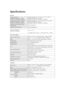 Page 3030
Specifications
General
Camera handpiece
Cable box
Usage conditions: 
ambient temperature / relative 
humidity / atmospheric pressureAmbient temperature: 5 °C to 35 °C  (41
eF to 95 eF )
Relative humidity: 10 % to 80 %
Atmospheric pressure: 700 hPa to 1 060 hPa
Storage and transport conditions: 
ambient temperature / relative 
humidity / atmospheric pressure Ambient temperature: —10 °C to 60 °C (14
eF to 140 eF )
Relative humidity: 0 % to 90 %
Atmospheric pressure: 700 hPa to 1 060 hPa
Protection...