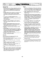 Page 5General Use
1 . DO NOT tamper with or make any adjustments or repairs to
door, control panel housing, satety interlock switches or any
other part of the oven. Do NOT remove outer panel from
oven. Repairs should only be done by a qualified serviceperson.
2. DO NOT operate the oven if empty. The microwave energy
will reflect continuously throughout the oven causing
overheating, if no lood or waler is present to absorb
energy. This could damage the oven and result in a risk of
lire.
3. lf a fire occurs in...